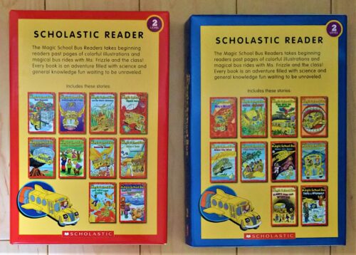 スカラスティックリーダーズMagic School Bus Science Readers Box 1とBox 2